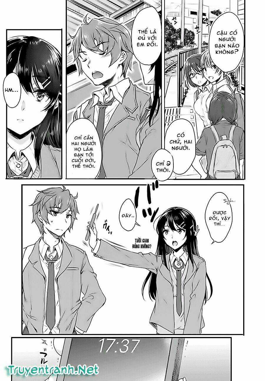 Seishun Buta Yarou Wa Bunny Girl Senpai No Yume O Minai Chapter 2 trang 9