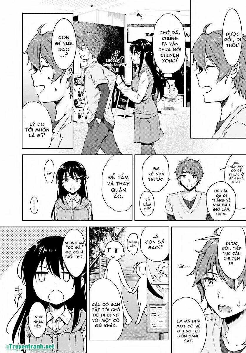 Seishun Buta Yarou Wa Bunny Girl Senpai No Yume O Minai Chapter 20 trang 3