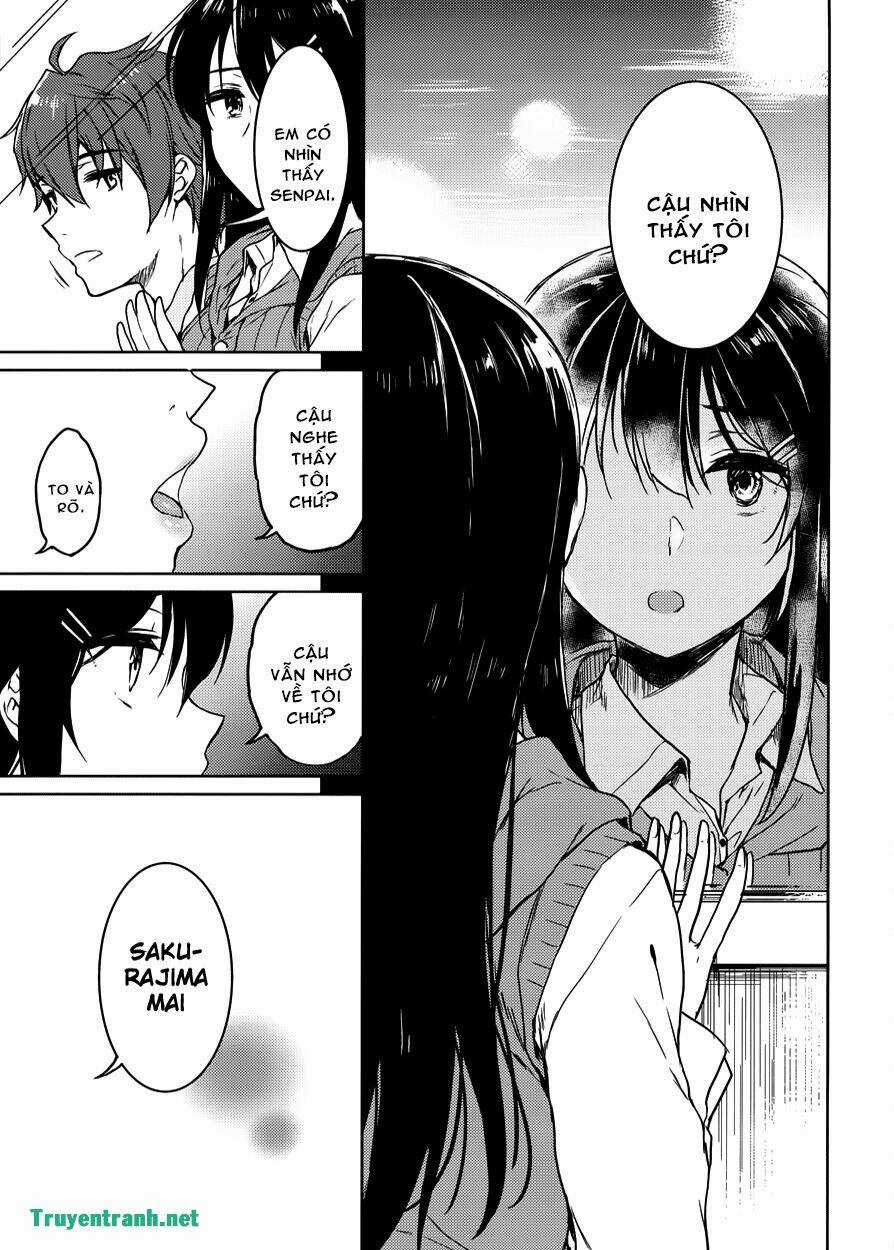 Seishun Buta Yarou Wa Bunny Girl Senpai No Yume O Minai Chapter 25 trang 11