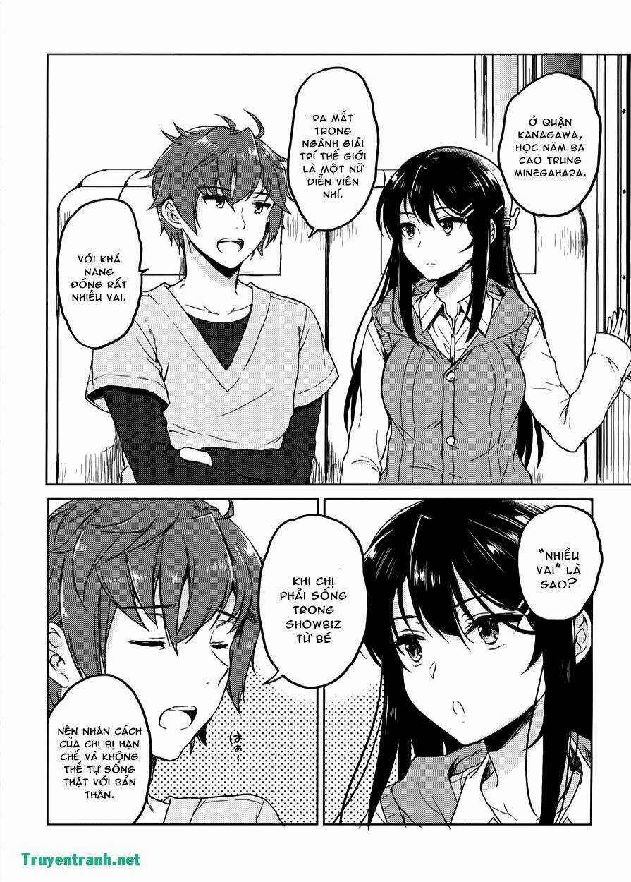 Seishun Buta Yarou Wa Bunny Girl Senpai No Yume O Minai Chapter 25 trang 12