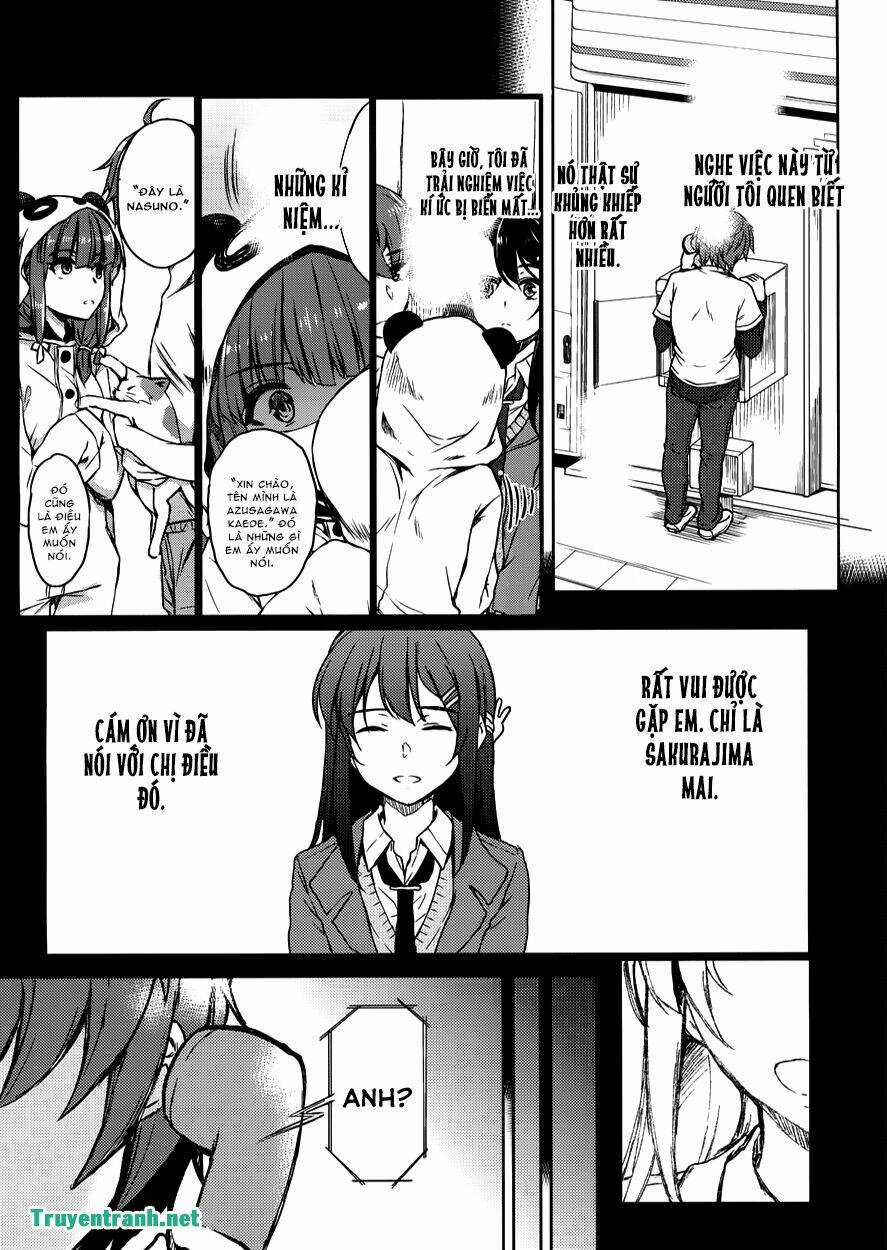 Seishun Buta Yarou Wa Bunny Girl Senpai No Yume O Minai Chapter 25 trang 7