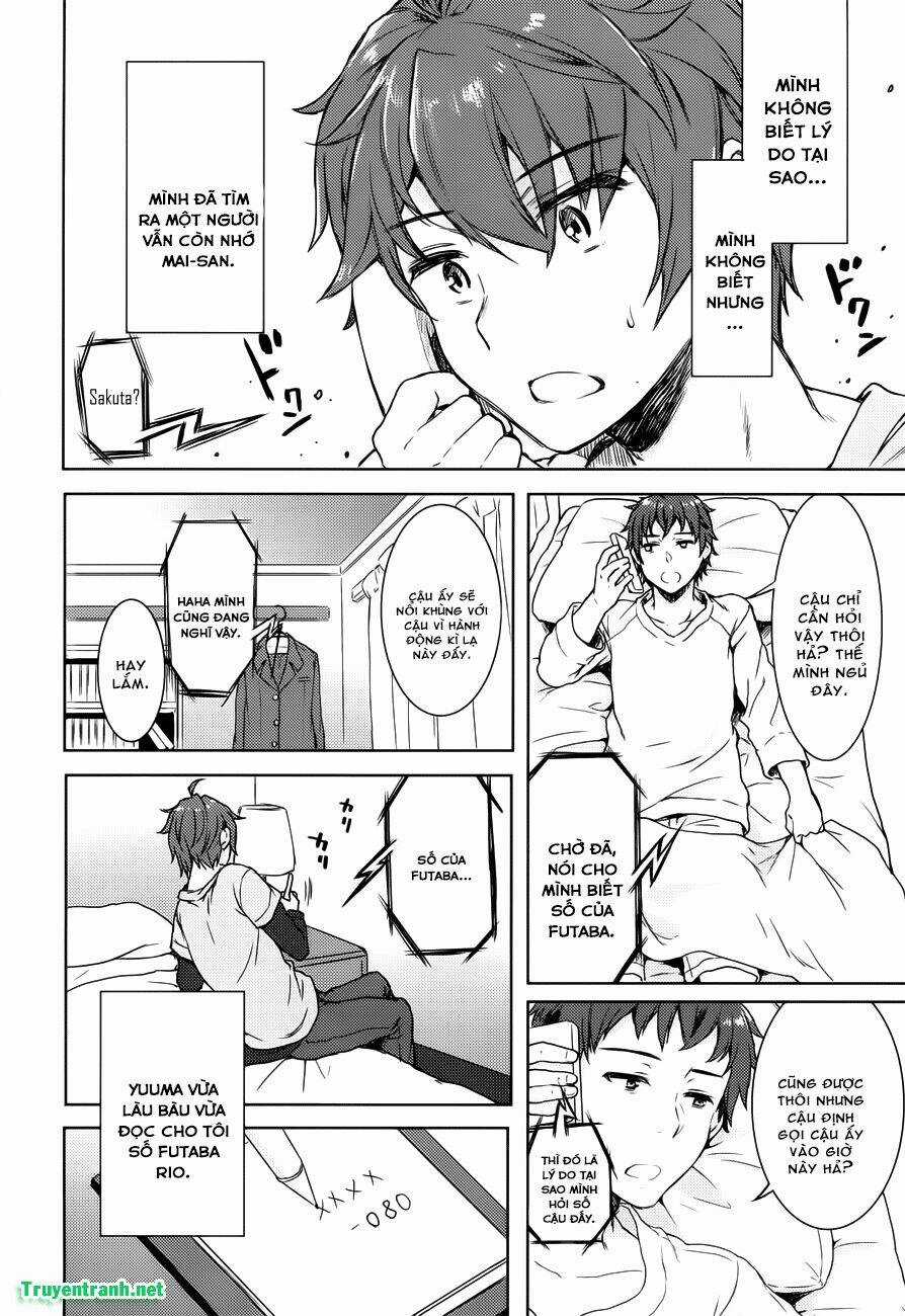 Seishun Buta Yarou Wa Bunny Girl Senpai No Yume O Minai Chapter 26 trang 10