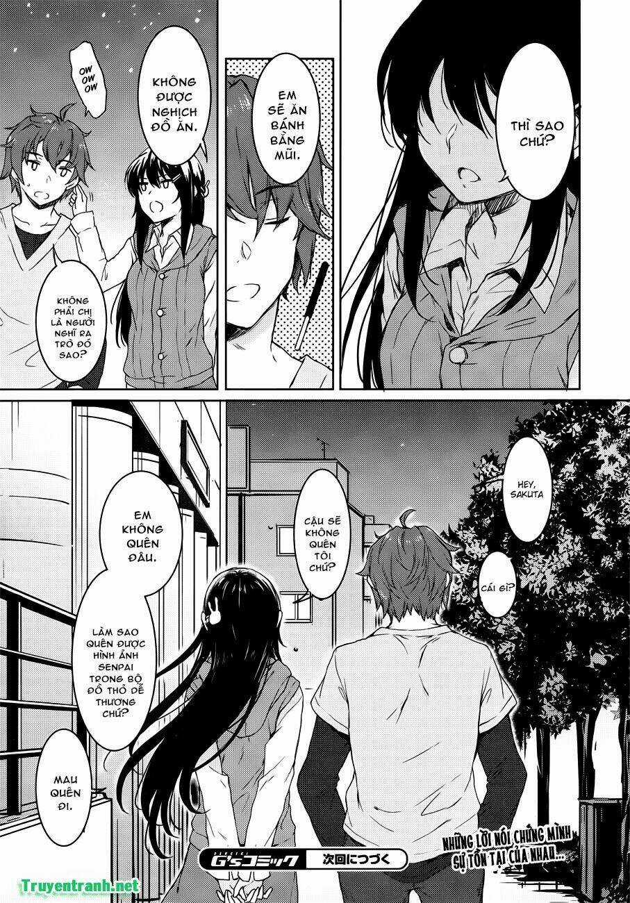Seishun Buta Yarou Wa Bunny Girl Senpai No Yume O Minai Chapter 27 trang 16