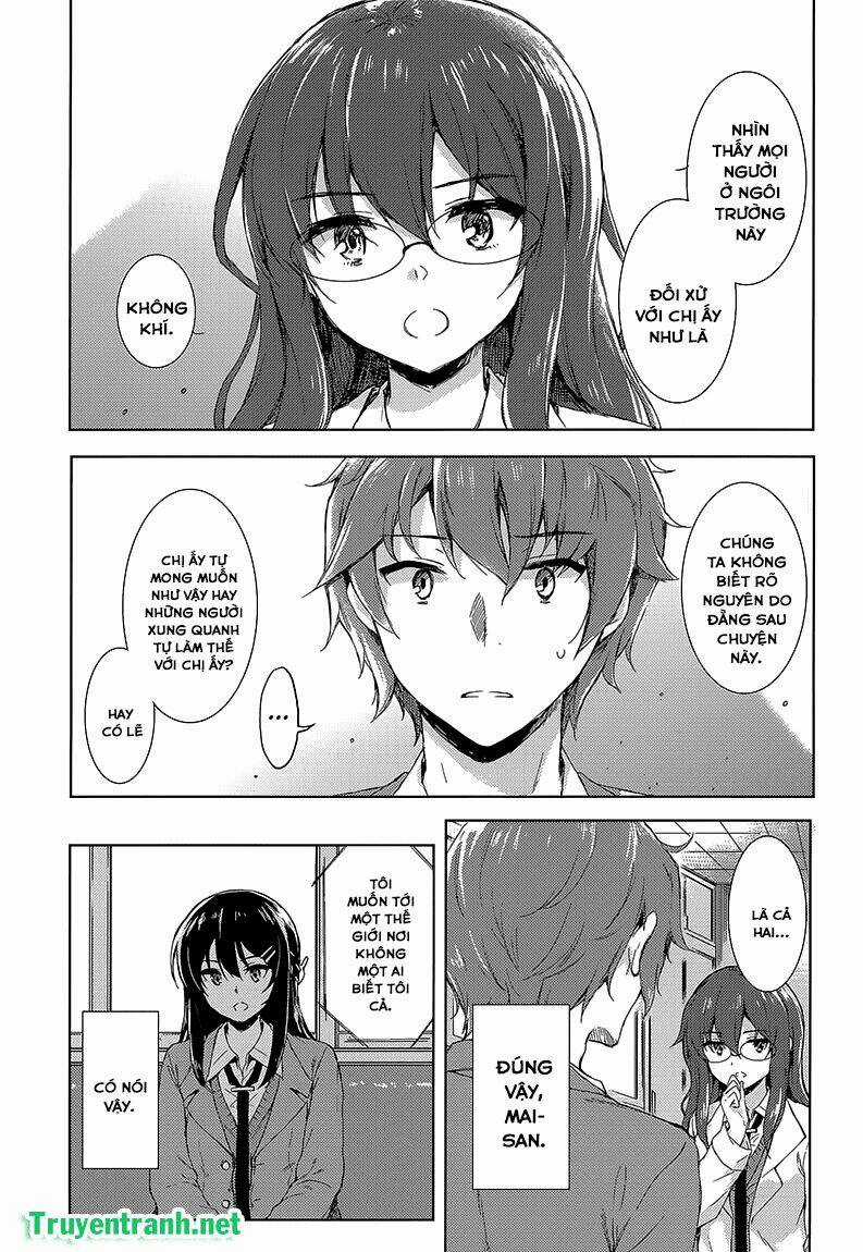 Seishun Buta Yarou Wa Bunny Girl Senpai No Yume O Minai Chapter 29 trang 12