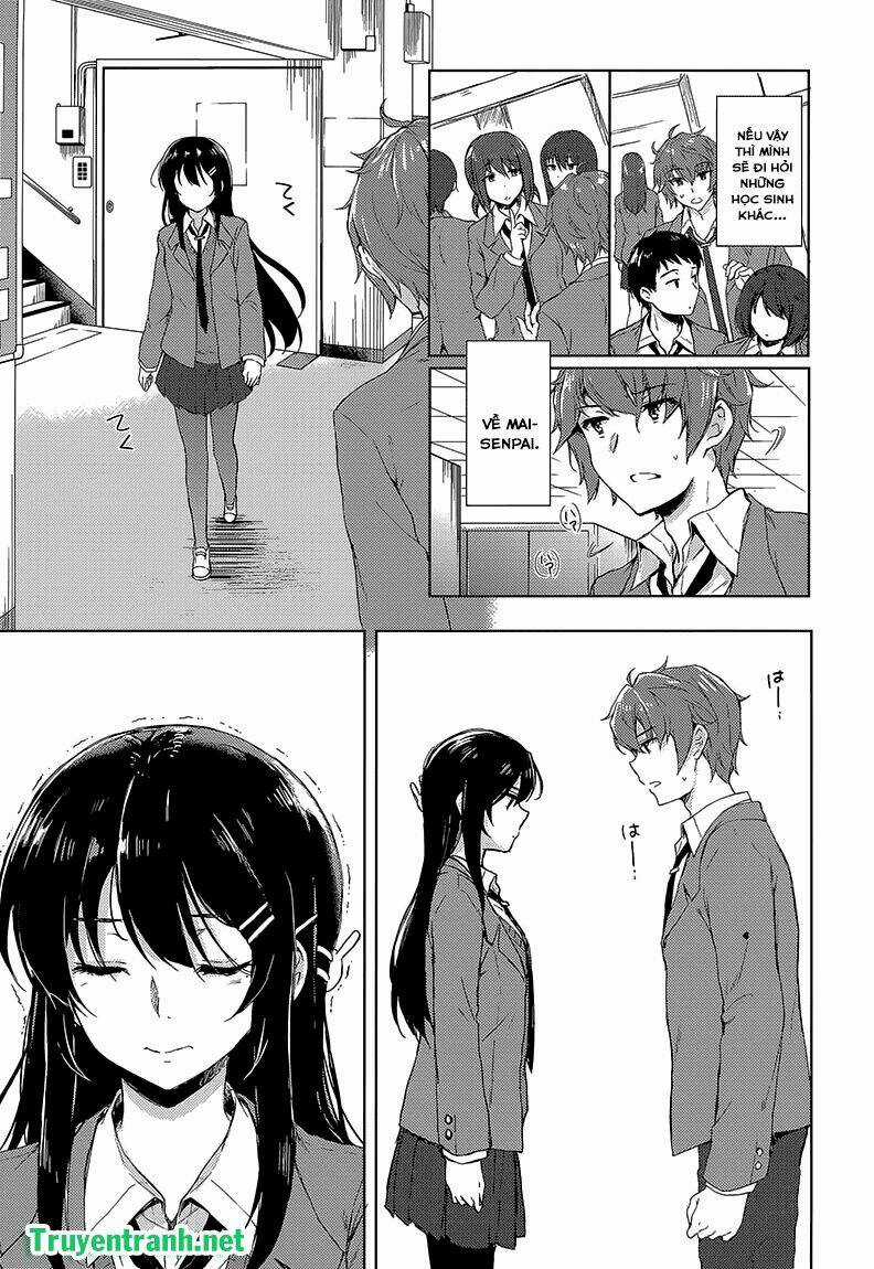 Seishun Buta Yarou Wa Bunny Girl Senpai No Yume O Minai Chapter 29 trang 3