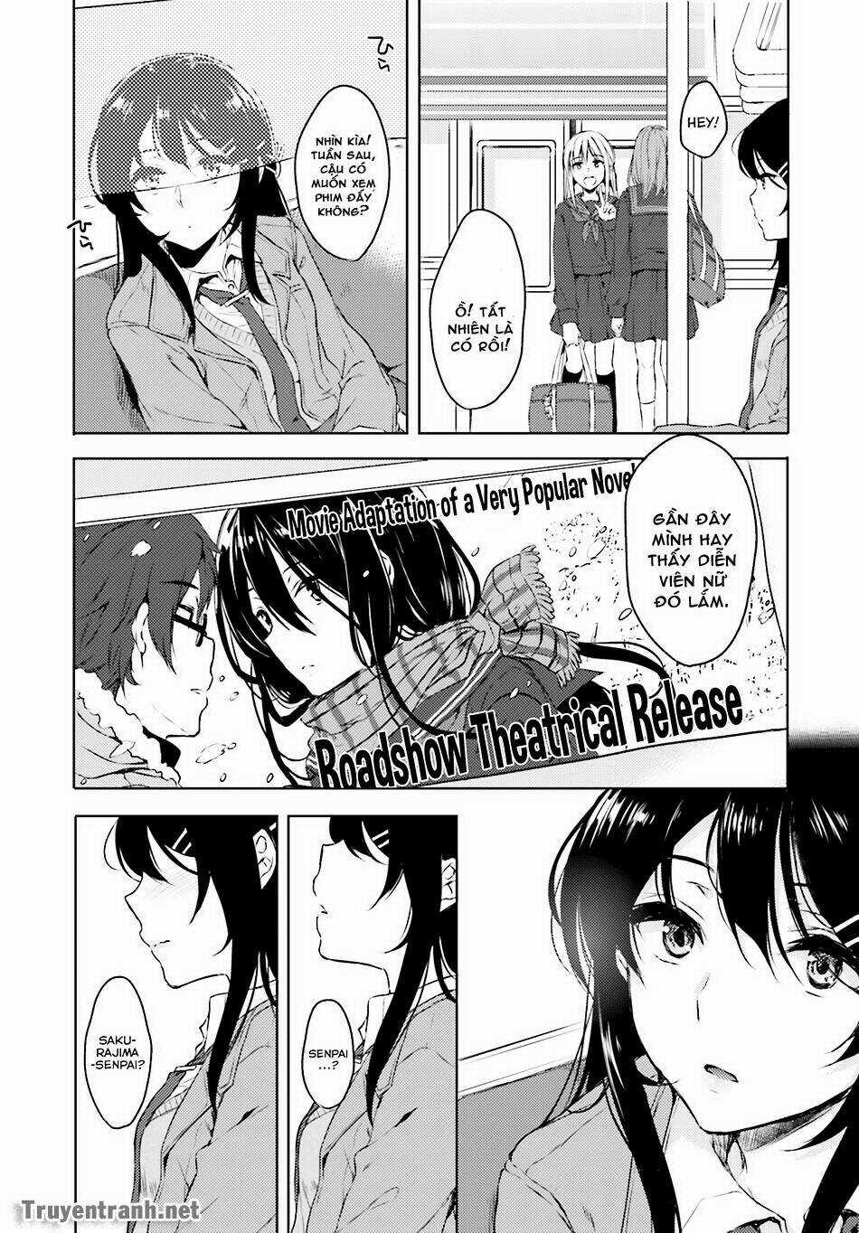 Seishun Buta Yarou Wa Bunny Girl Senpai No Yume O Minai Chapter 3 trang 12