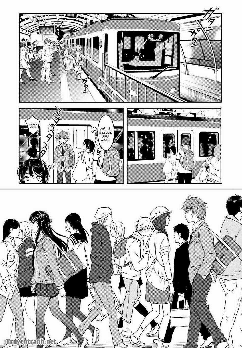 Seishun Buta Yarou Wa Bunny Girl Senpai No Yume O Minai Chapter 3 trang 14