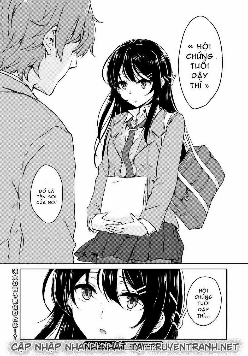 Seishun Buta Yarou Wa Bunny Girl Senpai No Yume O Minai Chapter 3 trang 18