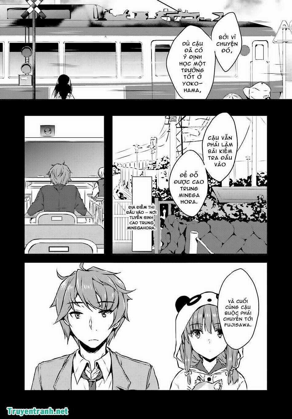 Seishun Buta Yarou Wa Bunny Girl Senpai No Yume O Minai Chapter 3 trang 3