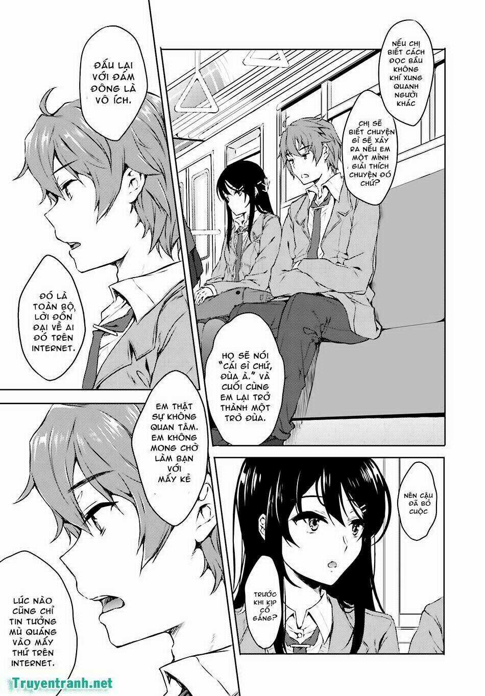 Seishun Buta Yarou Wa Bunny Girl Senpai No Yume O Minai Chapter 3 trang 6