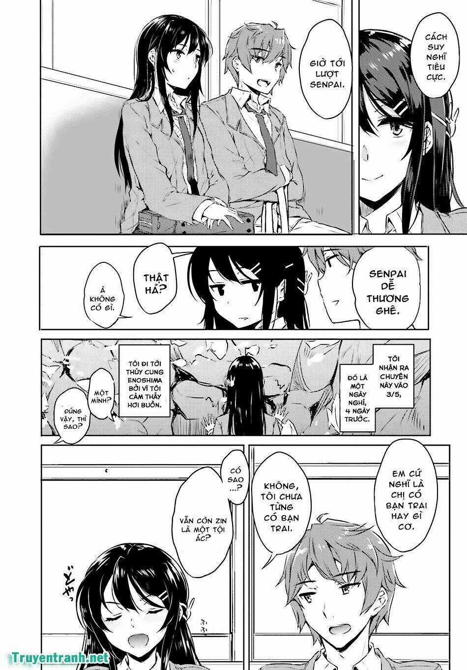 Seishun Buta Yarou Wa Bunny Girl Senpai No Yume O Minai Chapter 3 trang 7