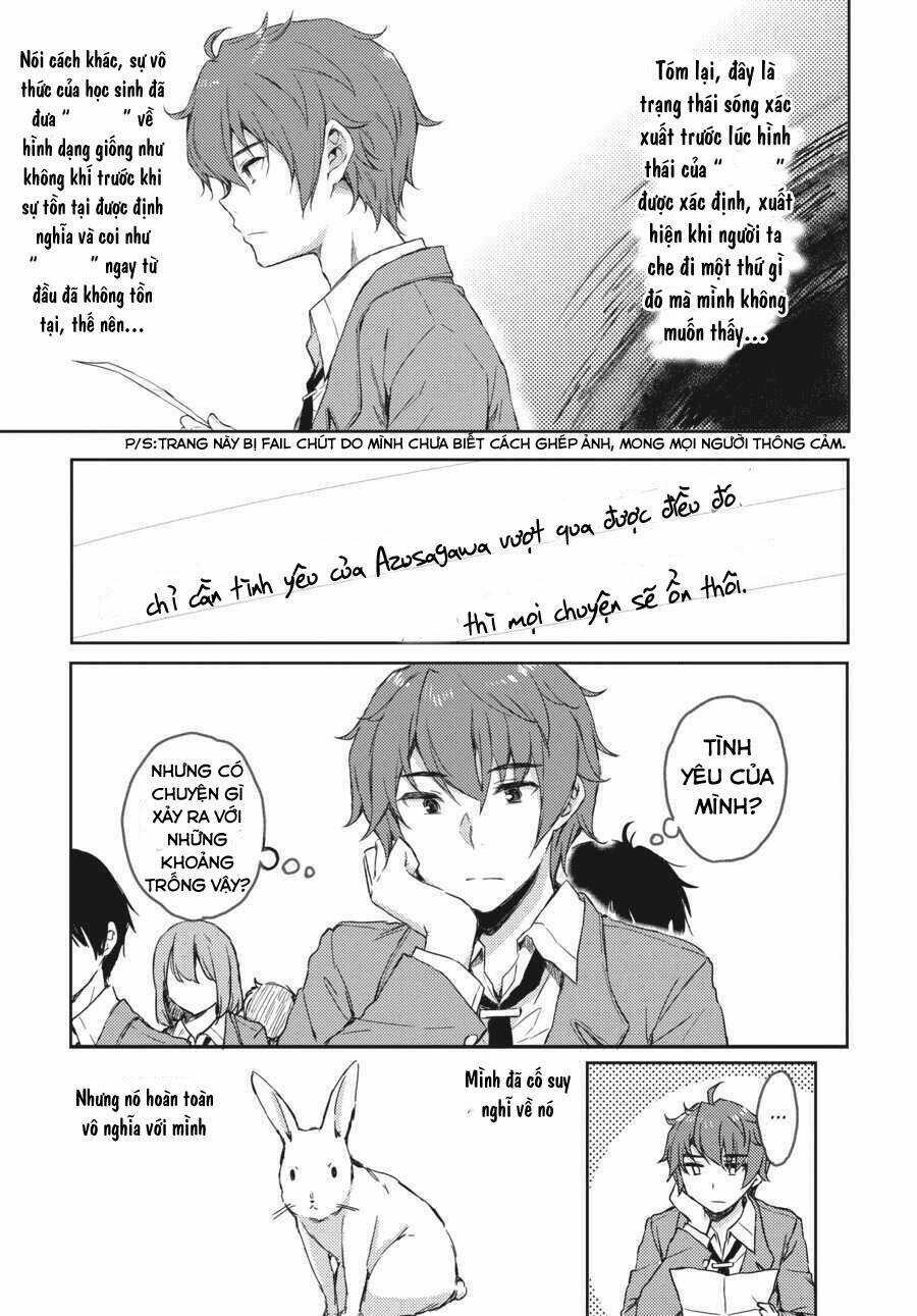 Seishun Buta Yarou Wa Bunny Girl Senpai No Yume O Minai Chapter 31 trang 4