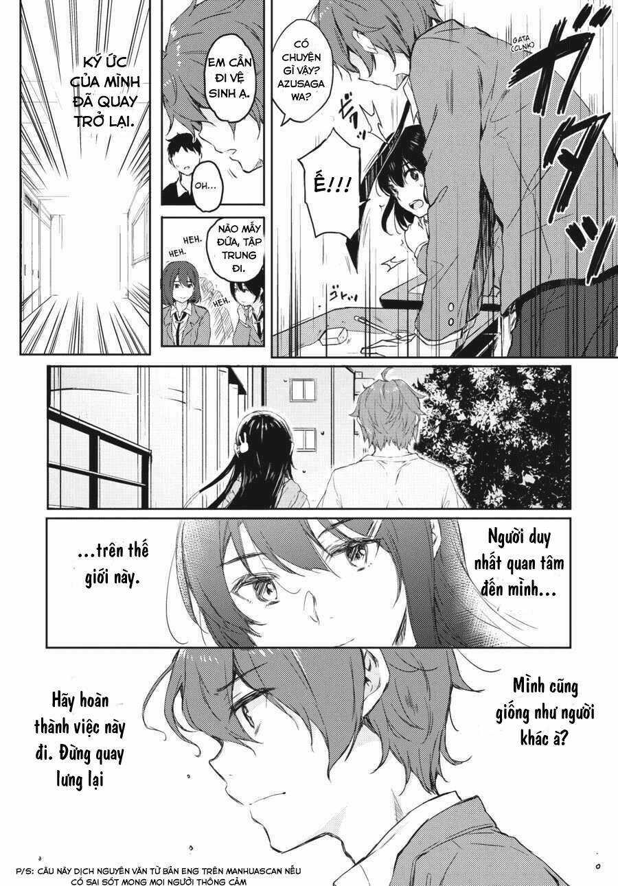 Seishun Buta Yarou Wa Bunny Girl Senpai No Yume O Minai Chapter 31 trang 7