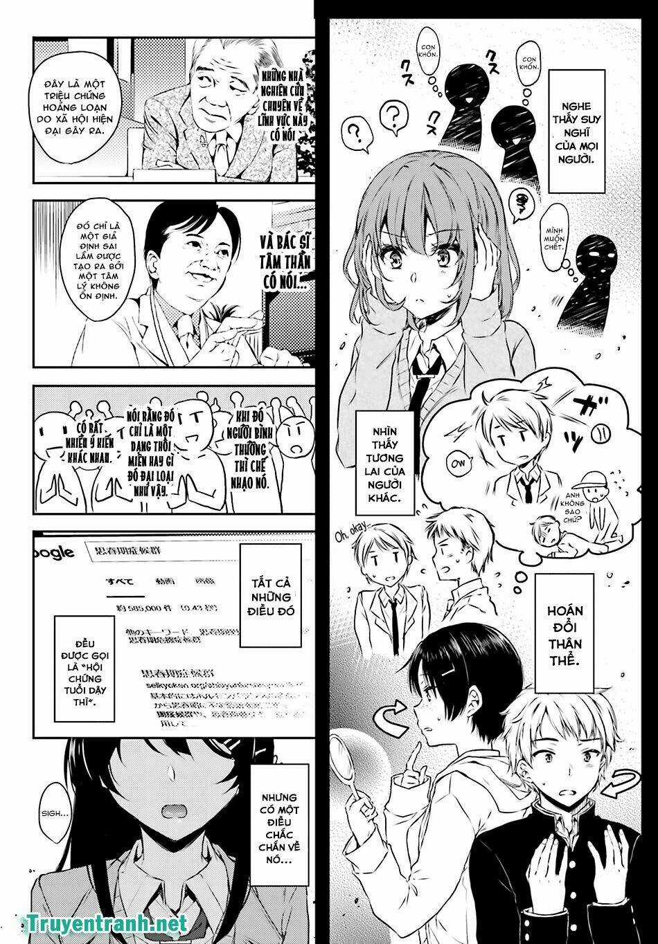 Seishun Buta Yarou Wa Bunny Girl Senpai No Yume O Minai Chapter 4 trang 2
