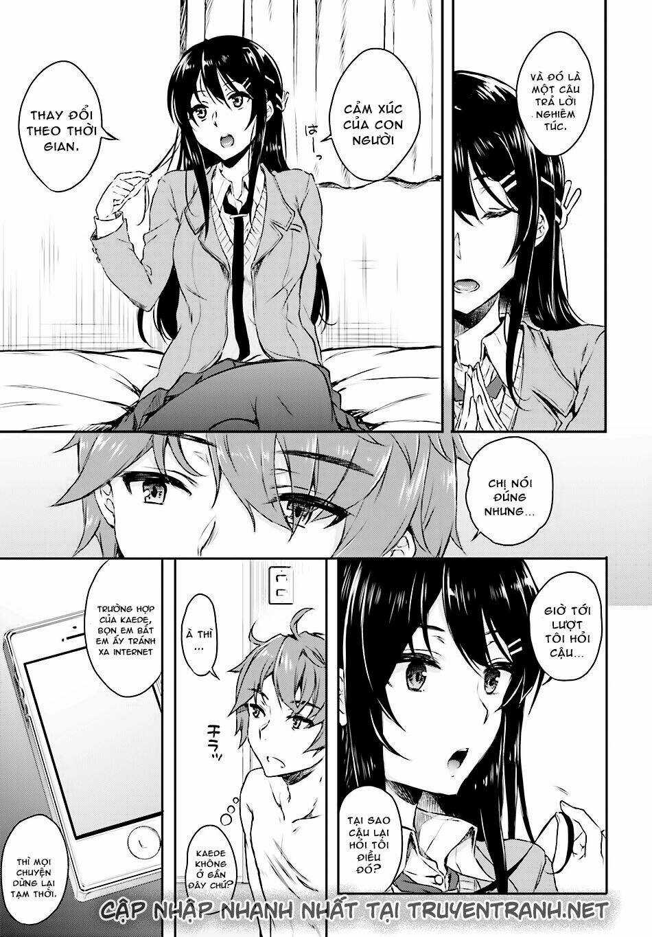 Seishun Buta Yarou Wa Bunny Girl Senpai No Yume O Minai Chapter 6 trang 8