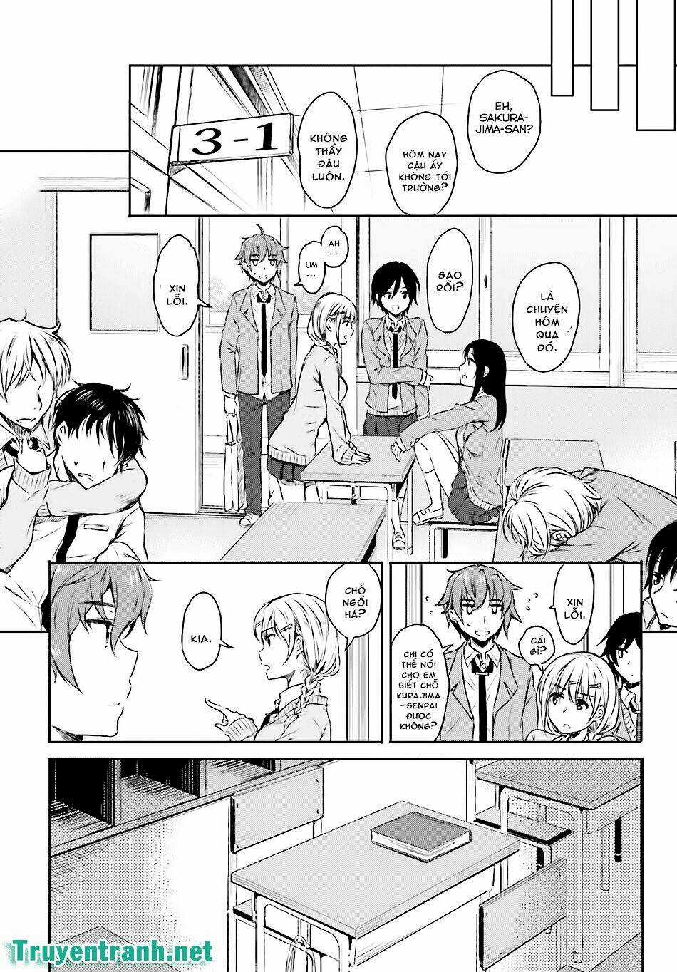Seishun Buta Yarou Wa Bunny Girl Senpai No Yume O Minai Chapter 7 trang 9