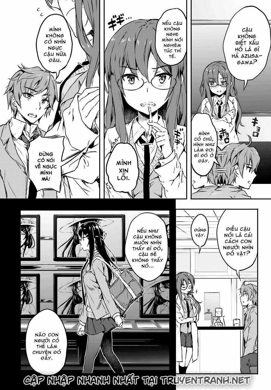 Seishun Buta Yarou Wa Bunny Girl Senpai No Yume O Minai Chapter 8 trang 11
