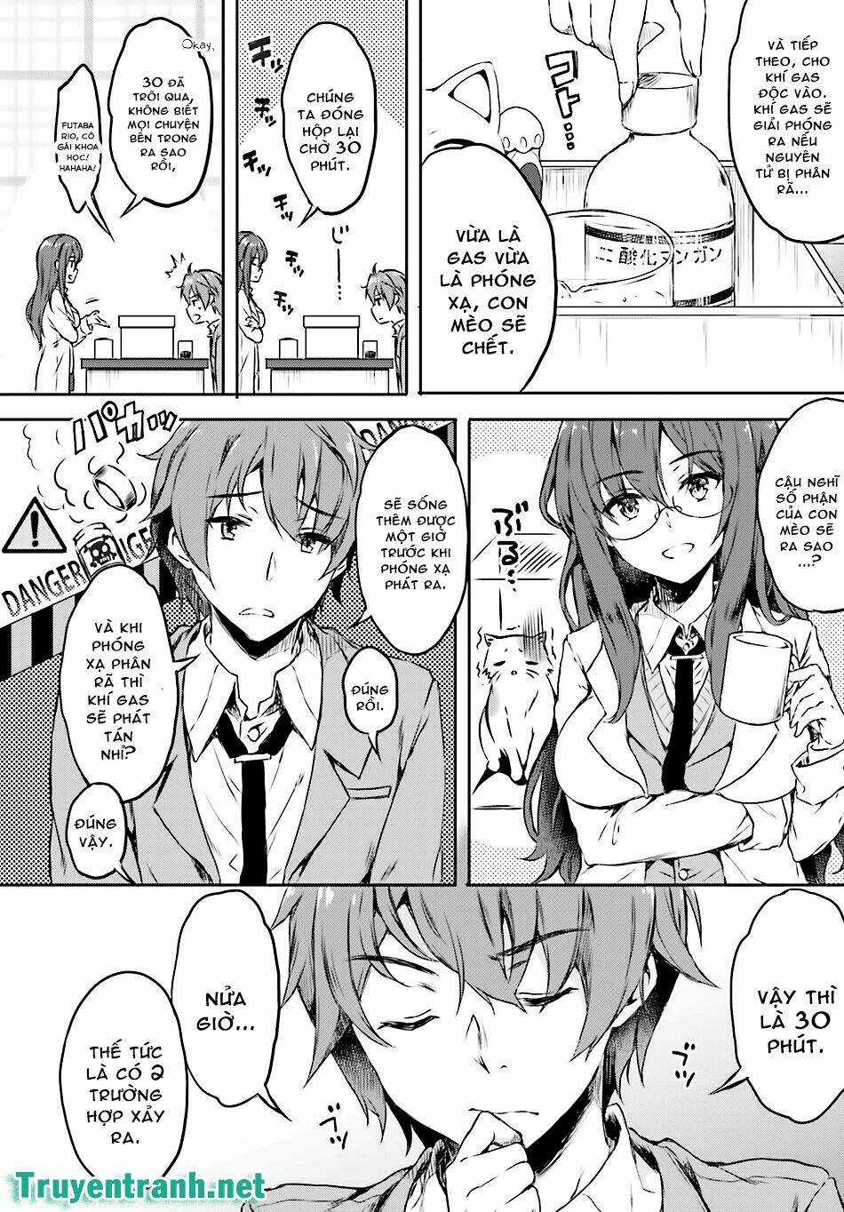 Seishun Buta Yarou Wa Bunny Girl Senpai No Yume O Minai Chapter 9 trang 3
