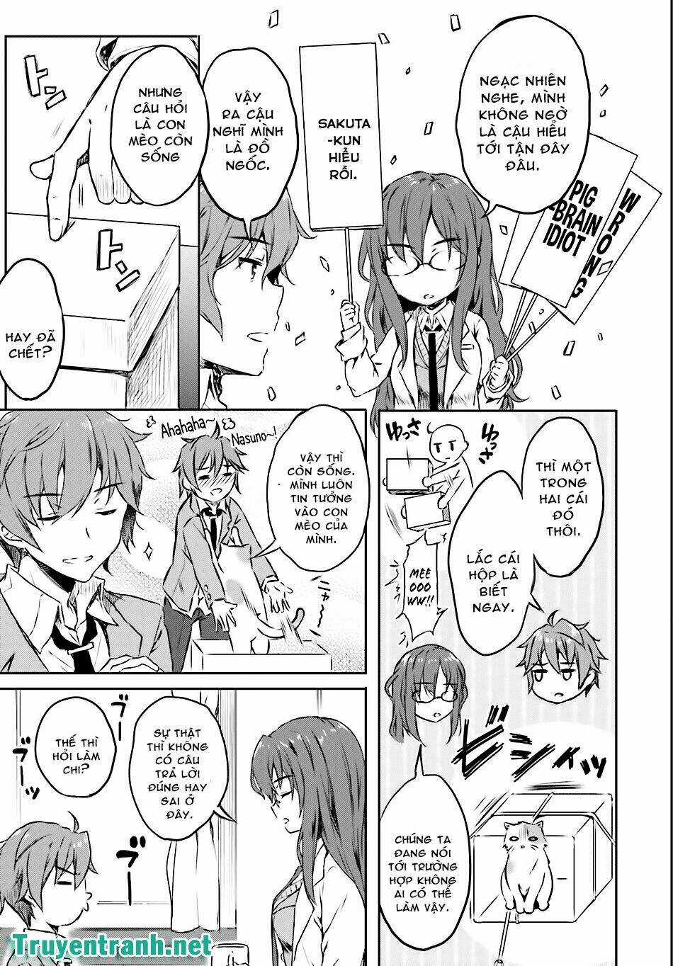 Seishun Buta Yarou Wa Bunny Girl Senpai No Yume O Minai Chapter 9 trang 4