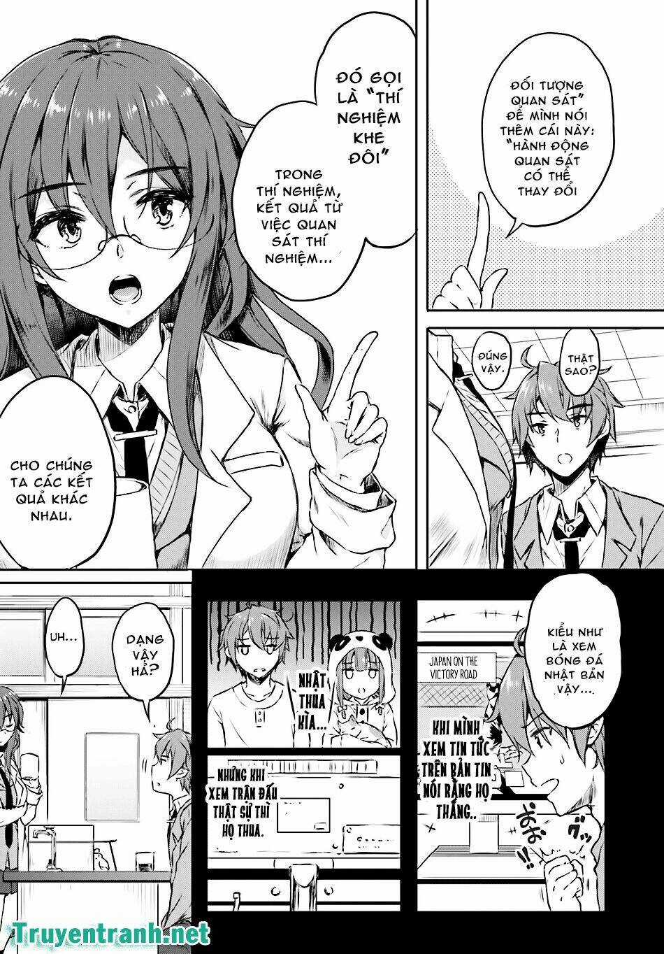 Seishun Buta Yarou Wa Bunny Girl Senpai No Yume O Minai Chapter 9 trang 8