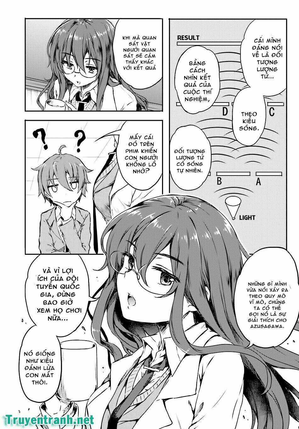 Seishun Buta Yarou Wa Bunny Girl Senpai No Yume O Minai Chapter 9 trang 9