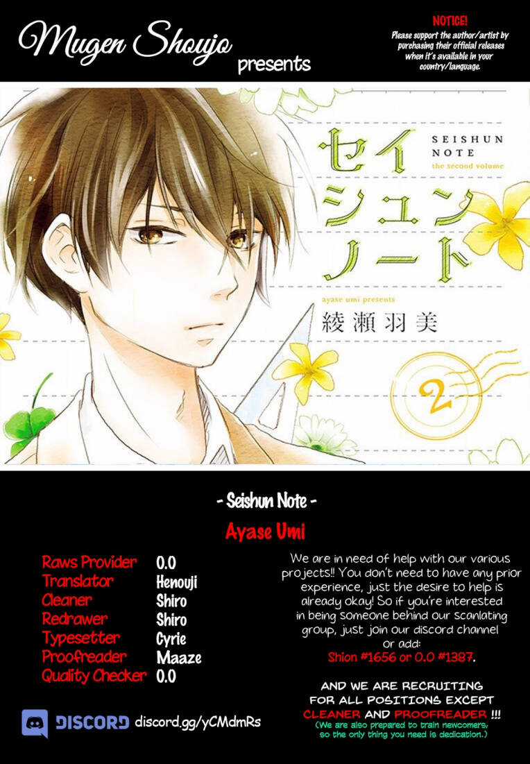 Seishun Note Chapter 8 trang 2
