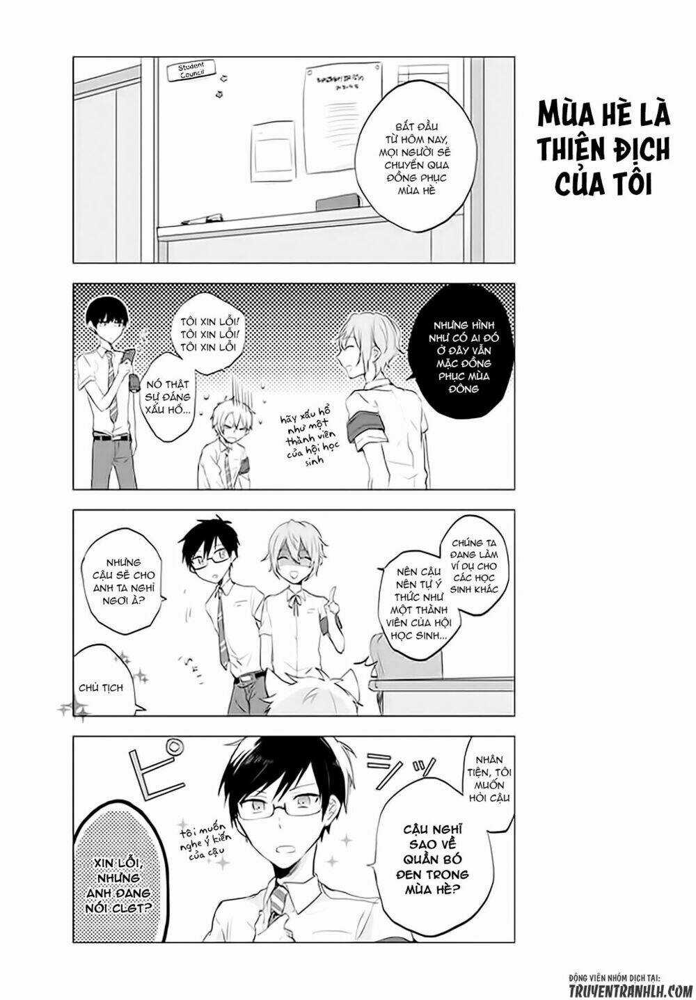 Seito Kaichou Desu Ga Josou Hajimemashita Chapter 10 trang 5