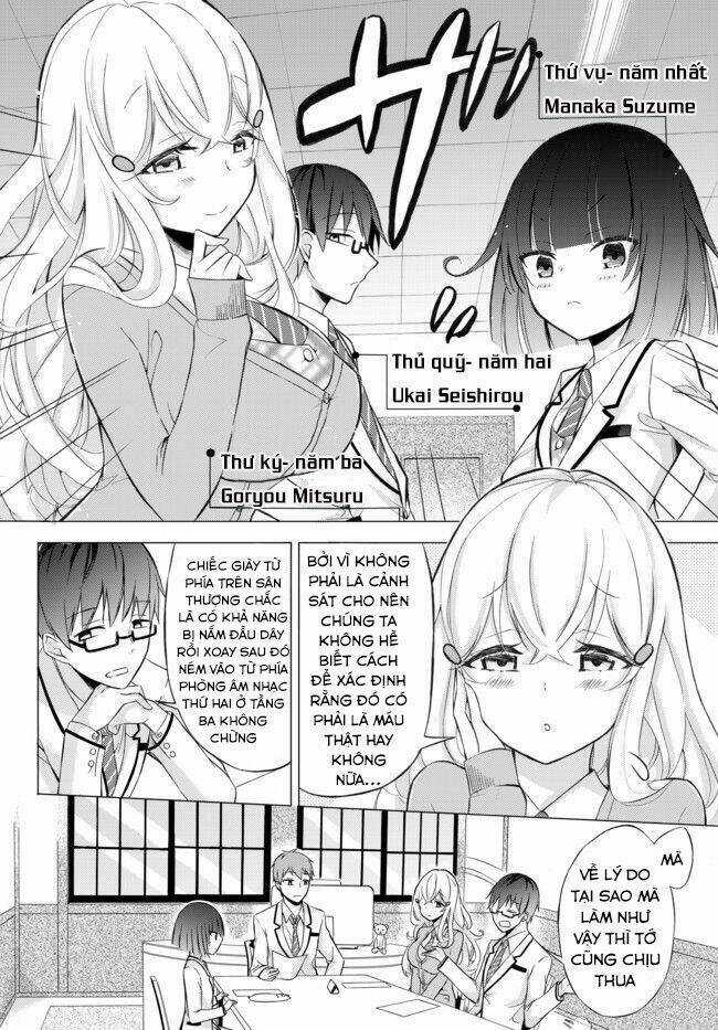 Seito Kaichou Wa Bed No Ue De Subete O Hodoku Chapter 1 trang 10