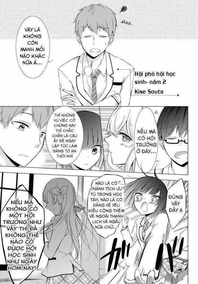 Seito Kaichou Wa Bed No Ue De Subete O Hodoku Chapter 1 trang 11