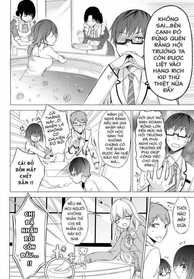 Seito Kaichou Wa Bed No Ue De Subete O Hodoku Chapter 1 trang 12