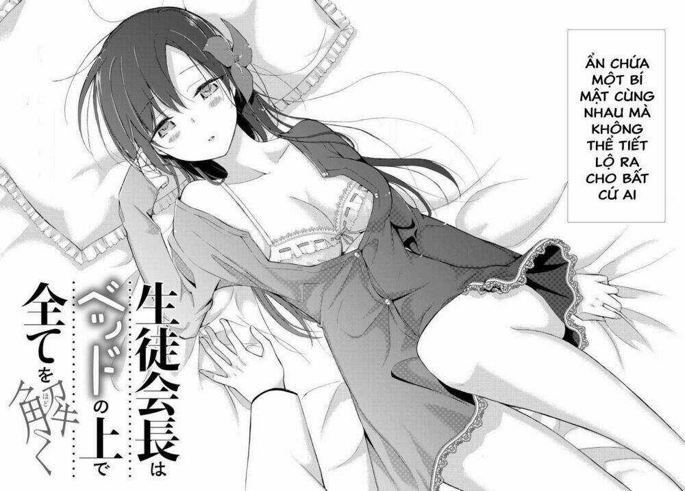 Seito Kaichou Wa Bed No Ue De Subete O Hodoku Chapter 1 trang 3