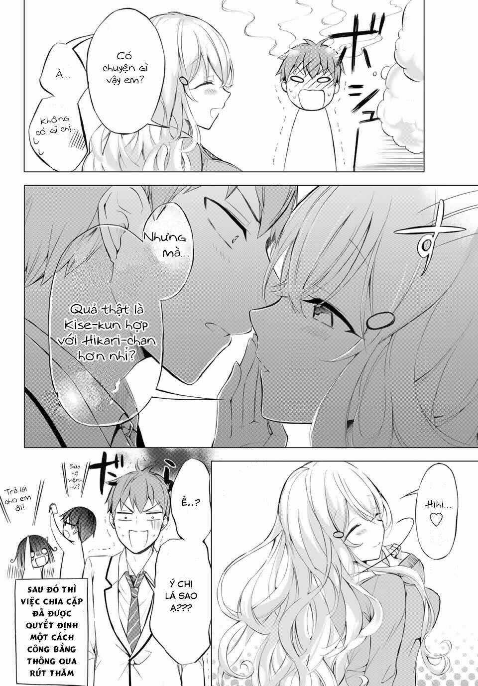 Seito Kaichou Wa Bed No Ue De Subete O Hodoku Chapter 3.5 trang 4