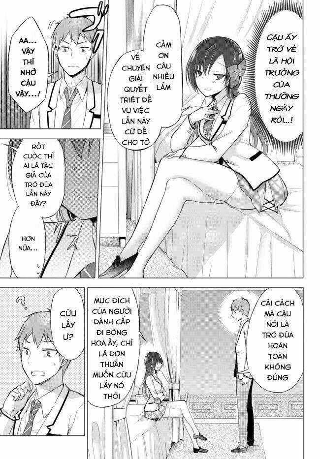Seito Kaichou Wa Bed No Ue De Subete O Hodoku Chapter 3 trang 19