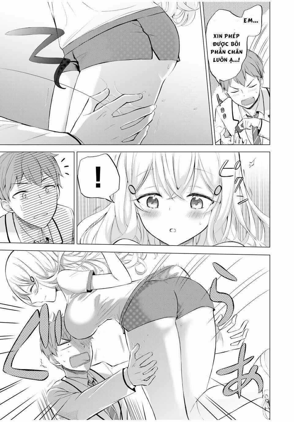 Seito Kaichou Wa Bed No Ue De Subete O Hodoku Chapter 4.5 trang 3