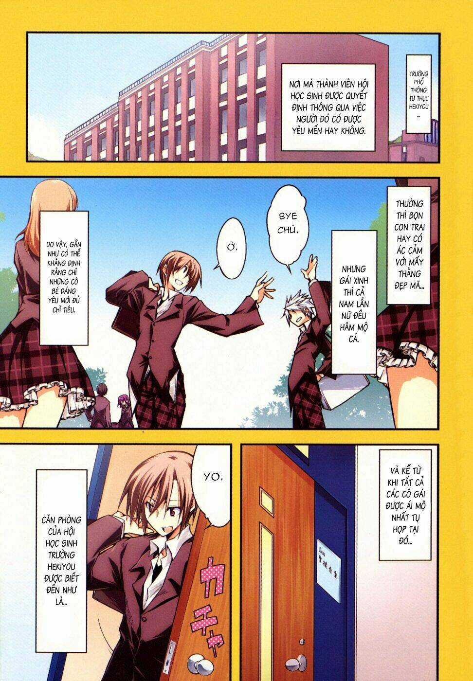 Seitokai No Ichizon Chapter 1 trang 3