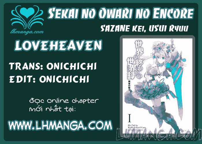 Sekai No Owari No Encore Chapter 3 trang 3
