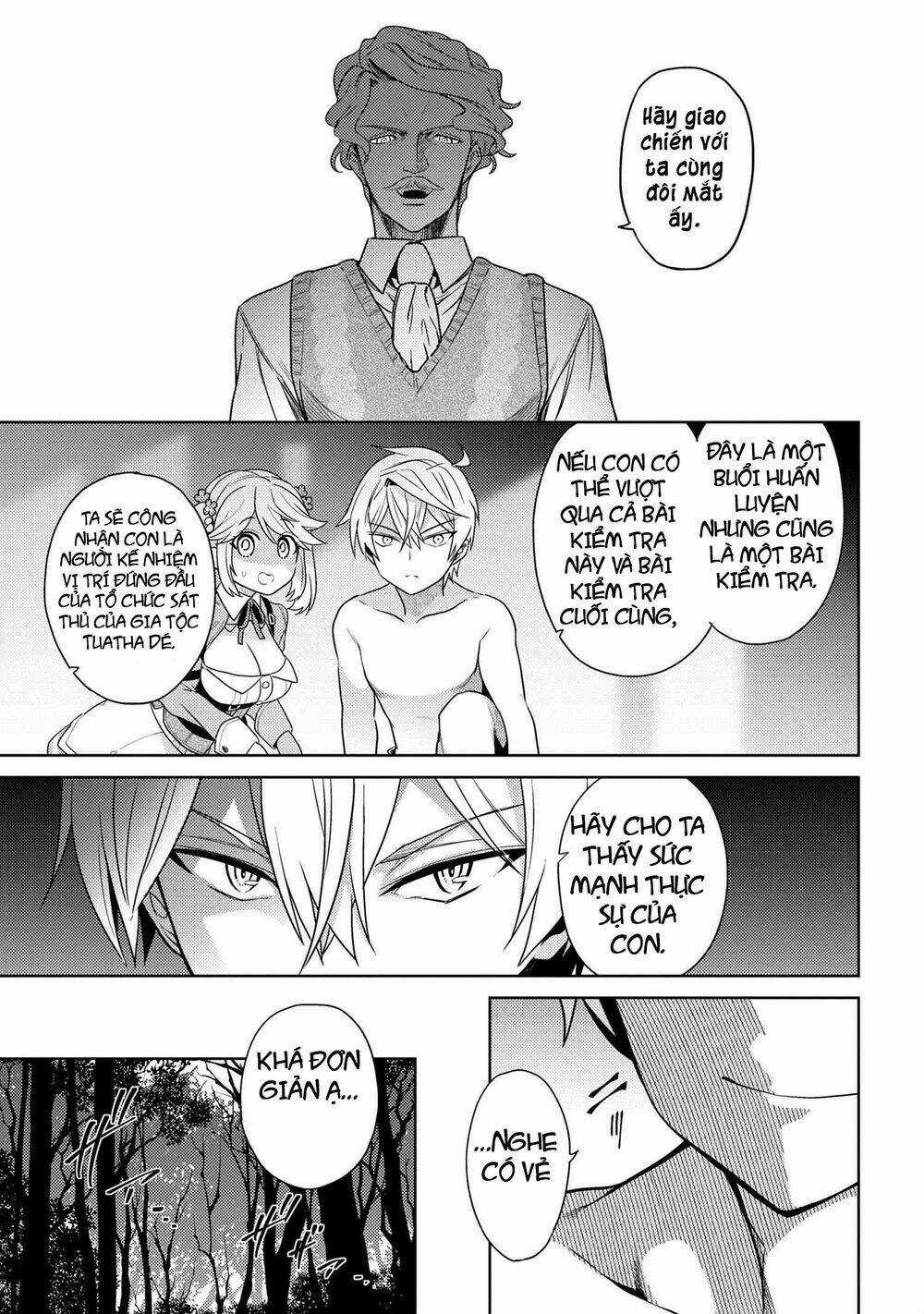 Sekai Saikō No Asashin, Isekai Kizoku Ni Tensei Suru Chapter 4.1 trang 12