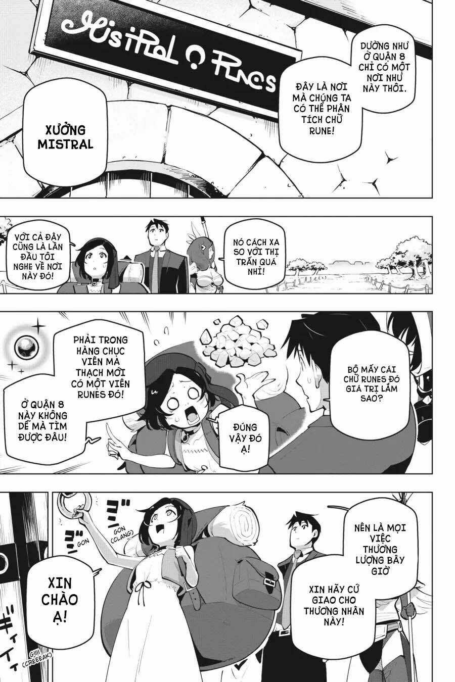 Sekai Saikyou No Kouei: Meikyuukoku No Shinjin Tansakusha Chapter 24.2 trang 8