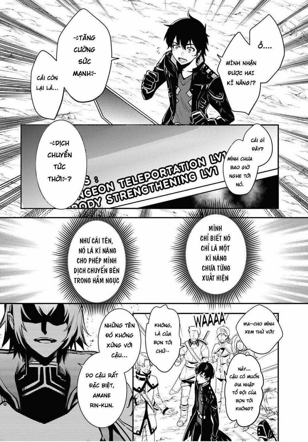 Sekai Saisoku No Level Up Chapter 1 trang 11