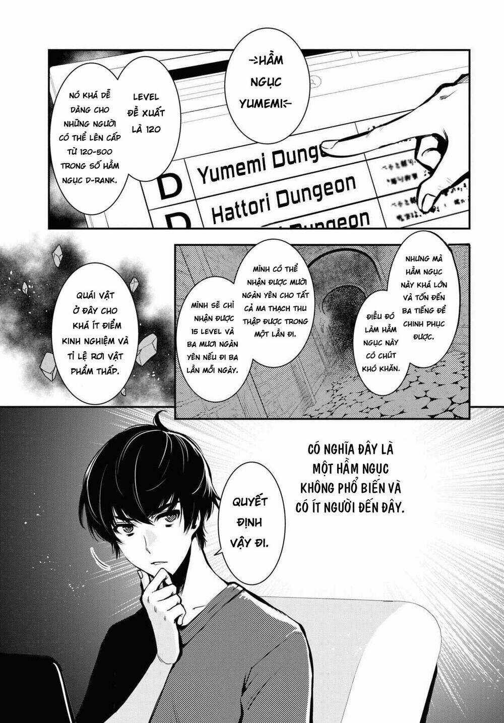 Sekai Saisoku No Level Up Chapter 1 trang 36