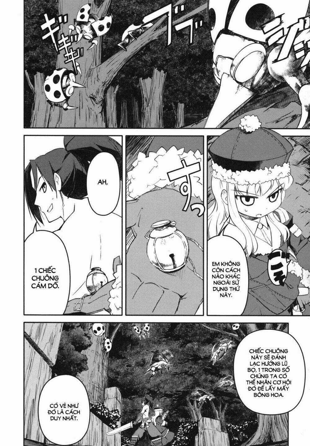 Sekaiju No Meikyuu Ii Chapter 3 trang 12