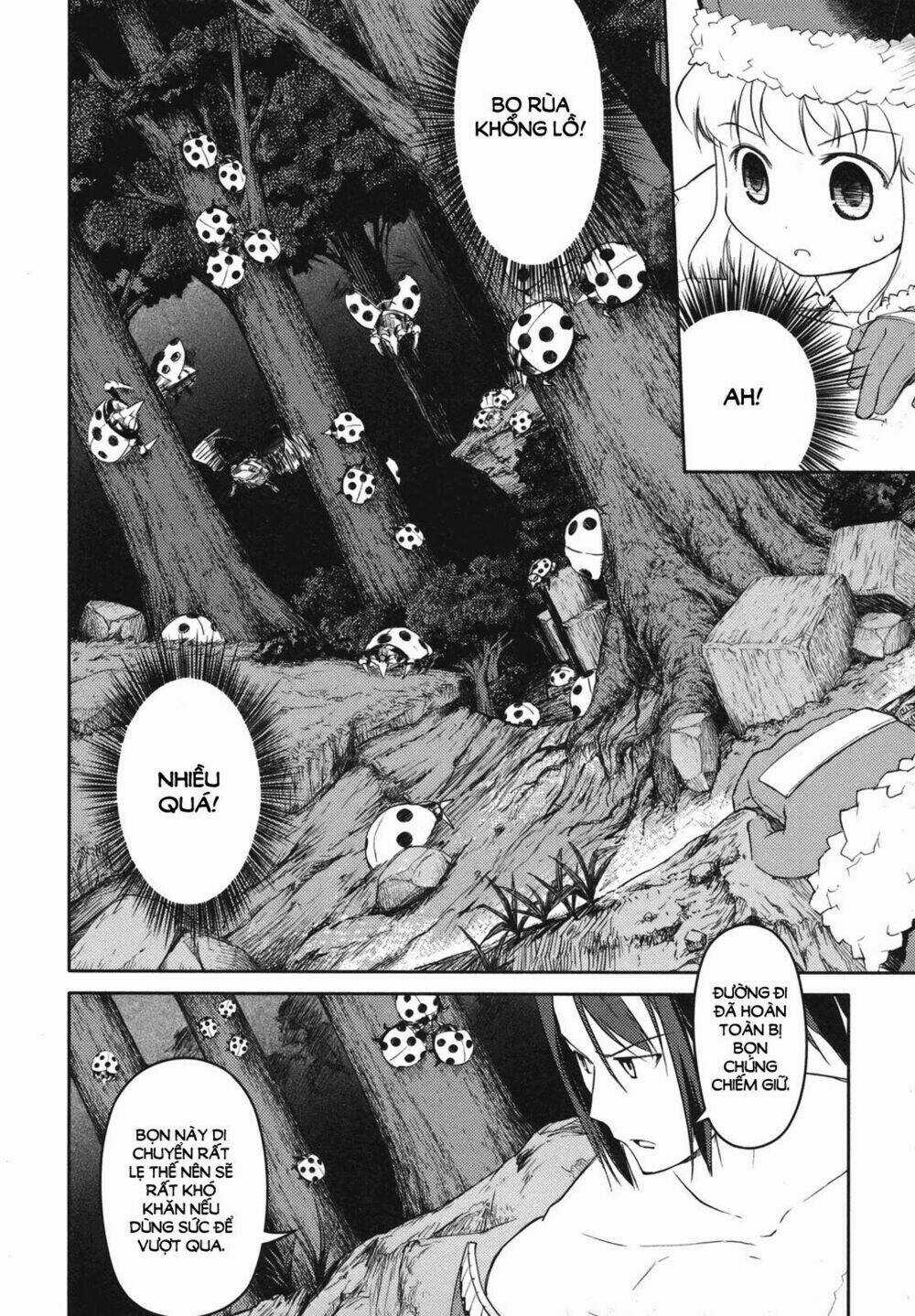 Sekaiju No Meikyuu Ii Chapter 3 trang 8