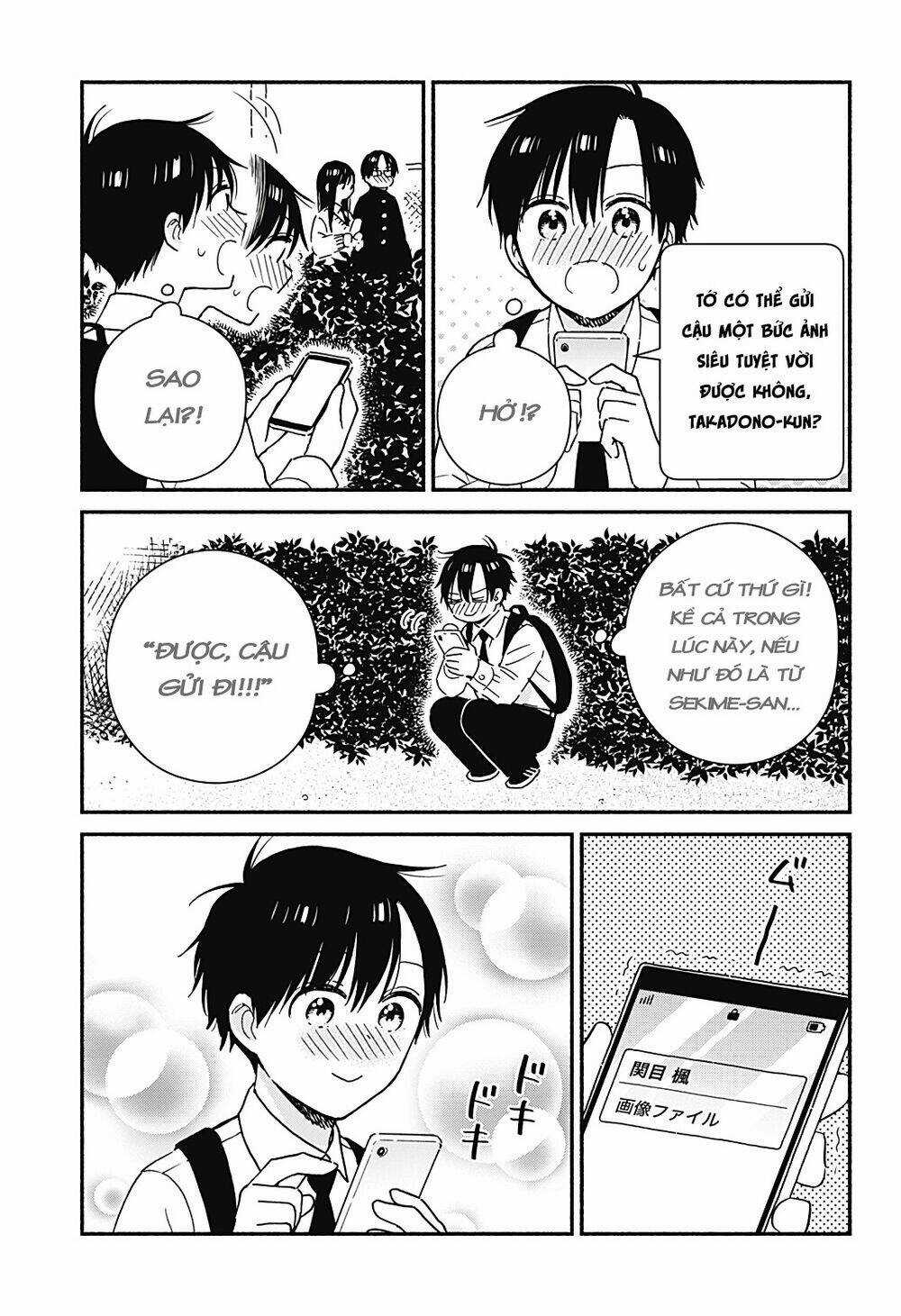 Sekimen Shinaide Sekime-San Chapter 34 trang 15