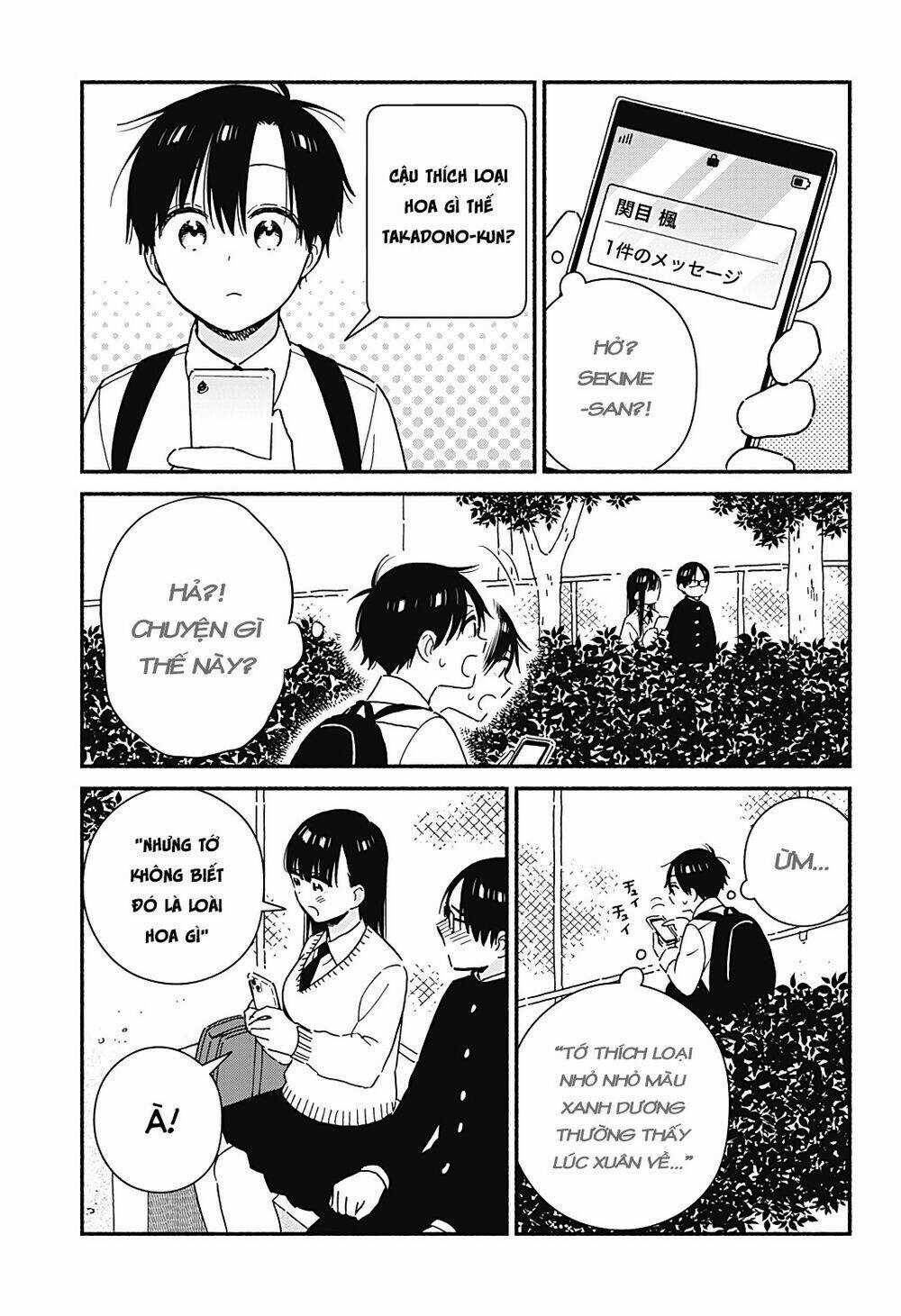 Sekimen Shinaide Sekime-San Chapter 34 trang 9
