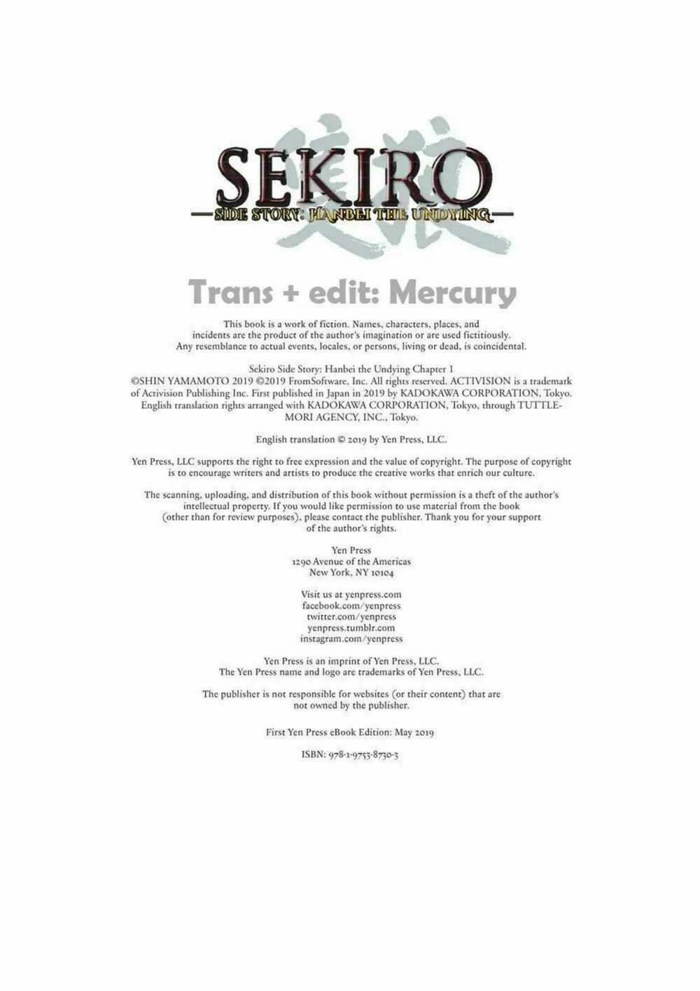 Sekiro Side Story: Hanbei The Undying Chapter 1 trang 29