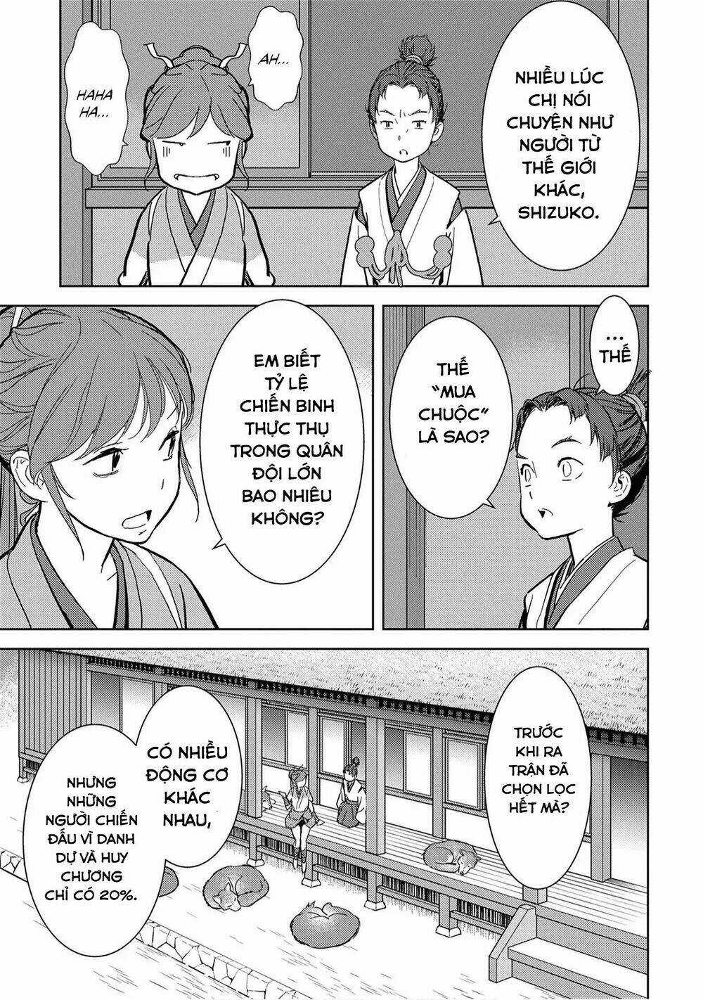 Sengoku Komachi Kurou Tan! Chapter 11 trang 21
