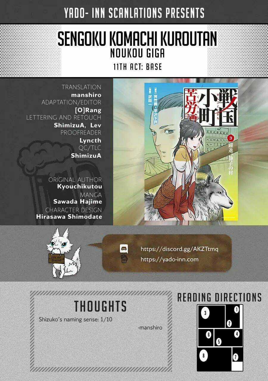 Sengoku Komachi Kurou Tan! Chapter 13 trang 1