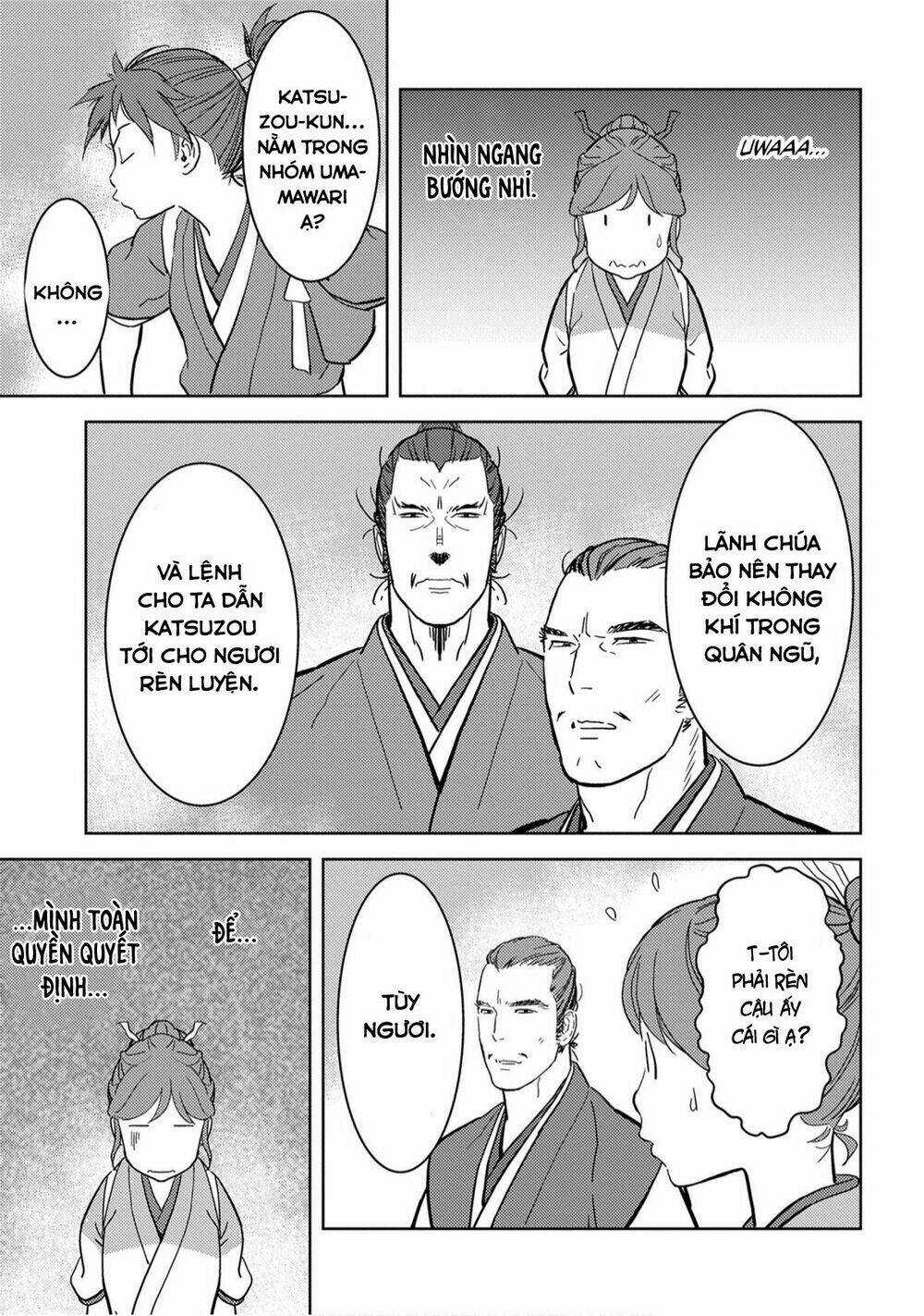 Sengoku Komachi Kurou Tan! Chapter 17 trang 10