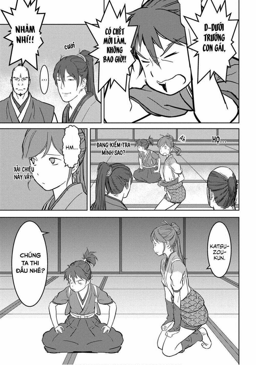 Sengoku Komachi Kurou Tan! Chapter 17 trang 12