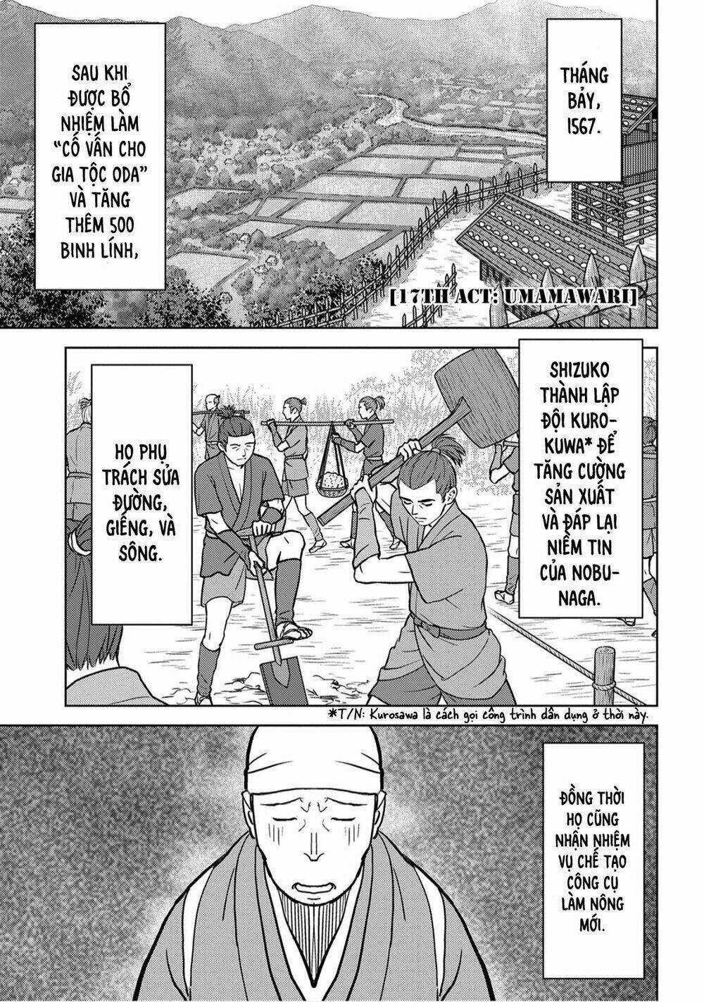 Sengoku Komachi Kurou Tan! Chapter 17 trang 2